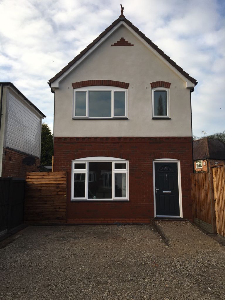 Double storey extension in Olton, Birmingham